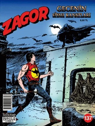 Zagor Sayı: 137 Gecenin Siyah Kanatları – Lal Kitap kitap kapağı