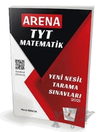 2021 TYT Matematik Arena Yeni Nesil Tarama Sınavları – Murat Boncuk – Pelikan Tıp Teknik Yayıncılık kitap kapağı