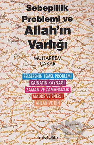 Sebeplilik Problemi ve Allah’ın Varlığı – Muharrem Çakar – İnkılab Yayınları kitap kapağı