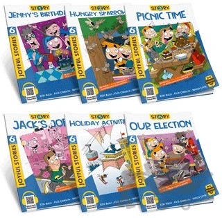 6. Sınıf İngilizce Set - Joyful Stories – Kolektif – Arı Yayıncılık kitap kapağı
