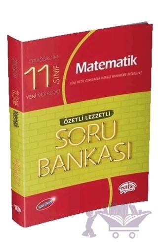 11. Sınıf Matematik Özetli Lezzetli Soru Bankası – Kolektif – Editör Yayınevi kitap kapağı