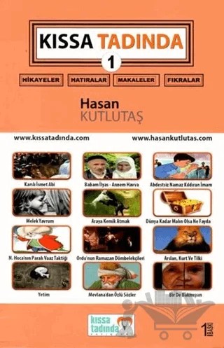 Kıssa Tadında 1 – Hasan Kutlutaş – Kıssa Tadında Yayınları kitap kapağı