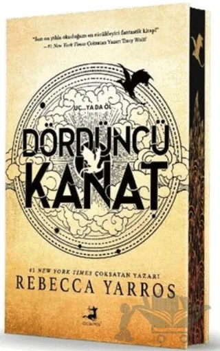 Dördüncü Kanat – Rebecca Yarros – Olimpos Yayınları kitap kapağı