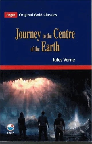 Journey to the Centre of the Earth – Jules Verne – Engin Yayınevi kitap kapağı