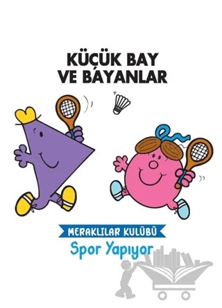 Spor Yapıyor - Küçük Bay ve Bayanlar – Kolektif – Doğan Çocuk kitap kapağı