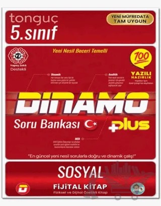 5. Sınıf Sosyal Bilgiler Dinamo Soru Bankası – Kolektif – Tonguç Akademi kitap kapağı