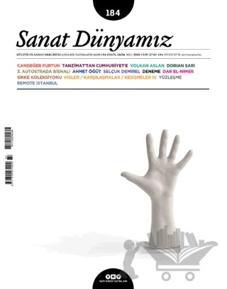 Sanat Dünyamız İki Aylık Kültür ve Sanat Dergisi Sayı: 184 Eylül - Ekim 2021 – Yapı Kredi Yayınları kitap kapağı