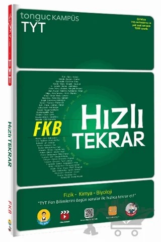 TYT Fizik Kimya Biyoloji Hızlı Tekrar – Kolektif – Tonguç Akademi kitap kapağı