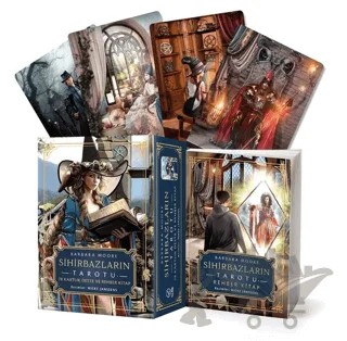 Sihirbazların Tarotu – Barbara Moore – Butik Yayınları kitap kapağı