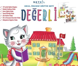 Değerli Okul Öncesi Eğitim Seti – Kolektif – Netbil Yayıncılık kitap kapağı