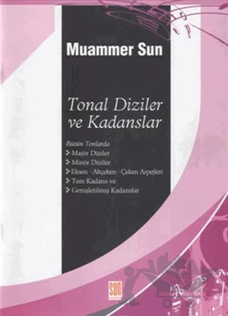 Tonal Dizileri ve Kadanslar – Muammer Sun – Sun Yayınevi kitap kapağı