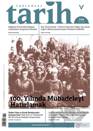 Toplumsal Tarih Sayı: 349 Ocak 2023 – Tarih Vakfı Yurt Yayınları - Toplumsal Tarih Dergisi kitap kapağı