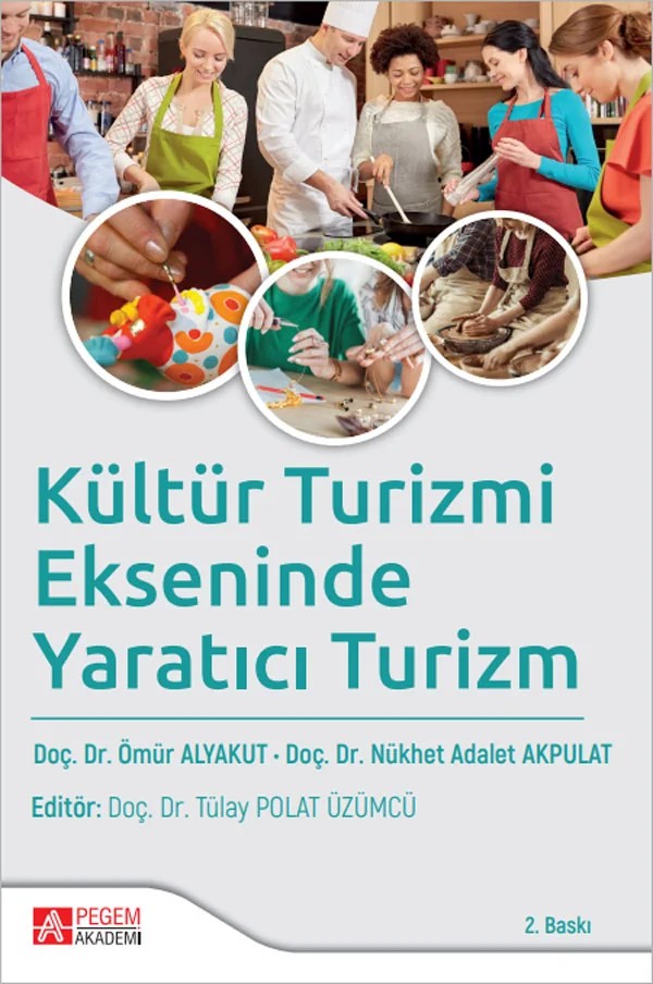 Kültür Turizmi Ekseninde Yaratıcı Turizm – Tülay Polat Üzümcü, Nükhet Adalet Akpulat – Pegem Akademi Yayıncılık kitap kapağı