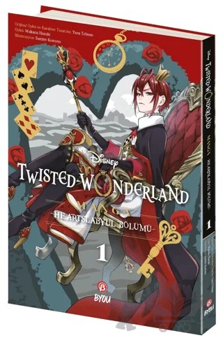 Twisted Wonderland - Heartslabyul Bölümü-1 – Wakana Hazuki – Beta Byou kitap kapağı
