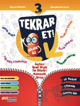 3. Sınıf Tekrar Et – Kolektif – ONburda Yayınları kitap kapağı