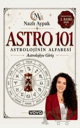 Astro 101 - Astrolojinin Alfabesi – Nazlı Aypak – Vova Yayınları kitap kapağı