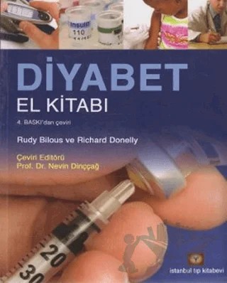 Diyabet El Kitabı – Richard Donelly, Rudy Bilous – İstanbul Tıp Kitabevi kitap kapağı