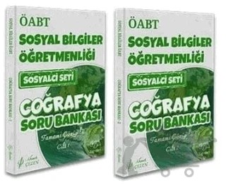 ÖABT Sosyal Bilgiler Öğretmenliği Coğrafya Soru Bankası Sosyalci Seti – Ahmet Çelen – CBA Akademi kitap kapağı