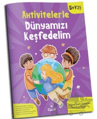 Aktivitelerle Dünyamızı Keşfedelim – Kolektif – Floki Çocuk kitap kapağı