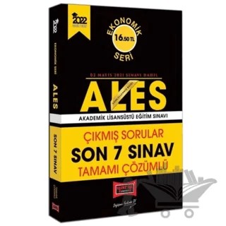 ALES Ekonomik Seri Tamamı Çözümlü Çıkmış Sorular Son 7 Sınav – Kolektif – Yargı Yayınevi kitap kapağı