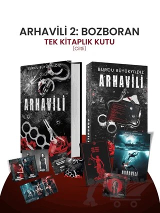 Arhavili 2: Bozboran - Tek Kitaplık Kutu – Burcu Büyükyıldız – Ephesus Yayınları kitap kapağı