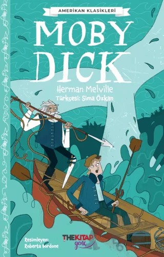 Moby Dick – Herman Melvılle – The Kitap Genç kitap kapağı