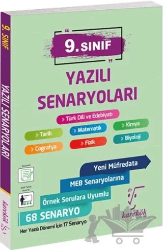 9. Sınıf Yazılı Senaryoları – Kolektif – Karekök Yayıncılık kitap kapağı