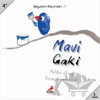 Mavi Gaki – Melike Günyüz, Reza Hemmatirad – Erdem Çocuk kitap kapağı