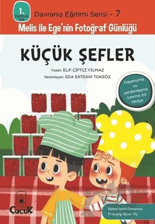 Küçük Şefler – Elif Çiftçi Yılmaz – Floki Çocuk kitap kapağı