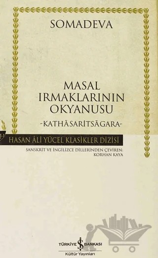Masal Irmaklarının Okyanusu (2 Cilt Takım) – Somadeva – İş Bankası Kültür Yayınları kitap kapağı