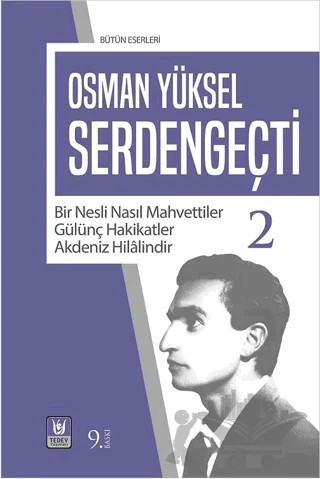 Serden Geçti 2 – Osman Yüksel Serdengeçti – Tedev Yayınları kitap kapağı