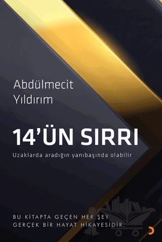 14’ün Sırrı – Abdülmecit Yıldırım – Cinius Yayınları kitap kapağı