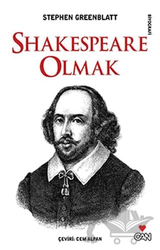 Shakespeare Olmak – Stephen Greenblatt – Can Yayınları kitap kapağı