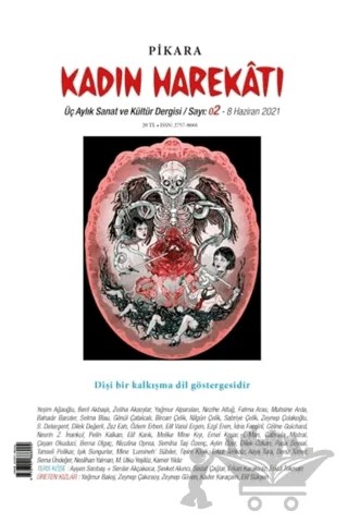 Pikara Kadın Harekatı Üç Aylık Sanat ve Kültür Dergisi Sayı: 2 - Haziran 2021 – Pikaresk Yayınevi kitap kapağı