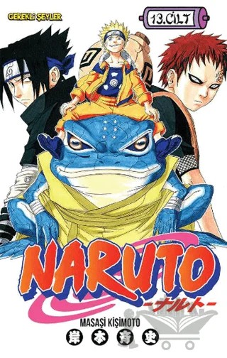 Naruto 13. Cilt – Masaşi Kişimoto – Gerekli Şeyler Yayıncılık kitap kapağı