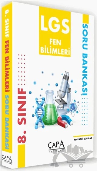LGS Fen Bilimleri Soru Bankası – Kolektif – Çapa Yayınları kitap kapağı