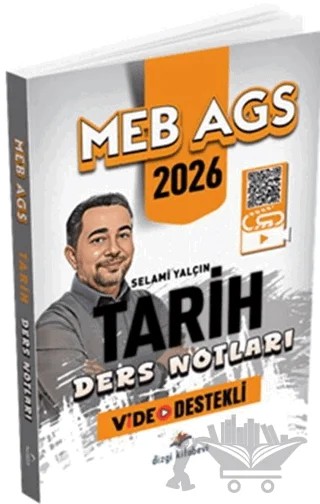 2026 MEB AGS Tarih Video Destekli Ders Notları – Selami Yalçın – Dizgi Kitap kitap kapağı