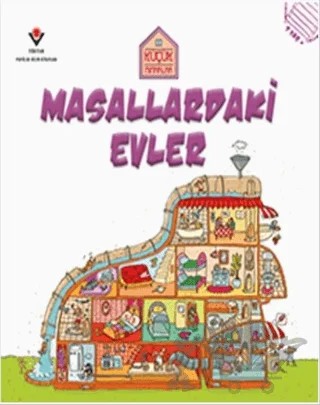 Masallardaki Evler - Küçük Mimarlar – Gerry Bailey – TÜBİTAK Yayınları kitap kapağı