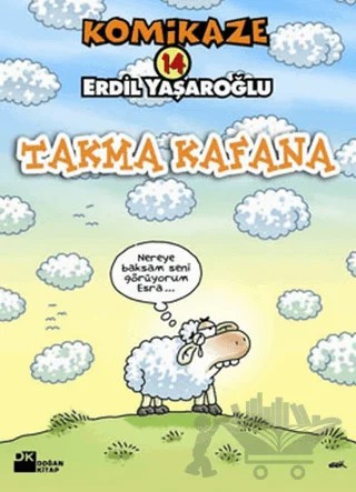 Komikaze 14 Takma Kafana – Erdil Yaşaroğlu – Doğan Kitap kitap kapağı