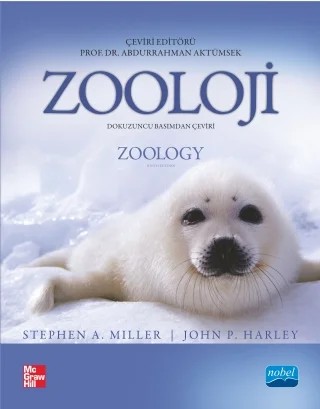 ZOOLOJİ - Zoology – Stephen A. Miller, John P. Harley – Nobel Akademik Yayıncılık kitap kapağı