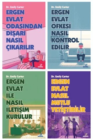 Ergen Evlat Psikolojisi 4’lü Set – Emily Carter – Nesnel Yayınları kitap kapağı