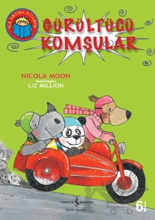 Gürültücü Komşular – Nicola Moon – İş Bankası Kültür Yayınları kitap kapağı