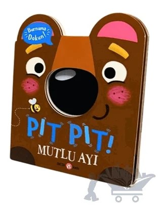 Pıt Pıt Burnuma Dokun Mutlu Ayı (Sesli Kitap) – Clarie Baker – Beta Kids kitap kapağı