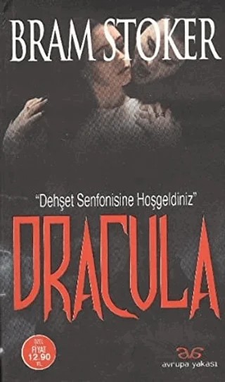 Dracula – Bram Stoker – Avrupa Yakası Yayınları kitap kapağı