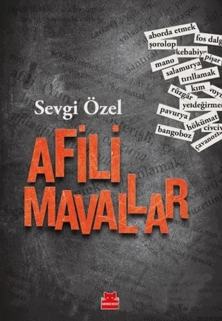 Afili Mavallar – Sevgi Özel – Kırmızı Kedi Yayınevi kitap kapağı