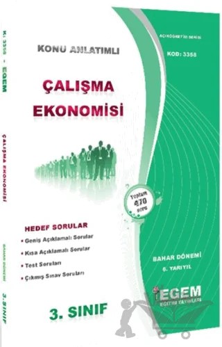 Çalışma Ekonomisi Konu Anlatımlı Soru Bankası – Kolektif – Egem Eğitim Yayınları kitap kapağı