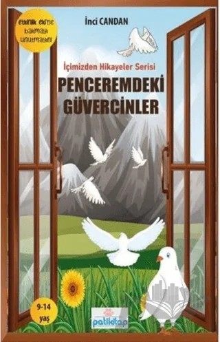 Penceremdeki Güvercinler – İnci Candan – Patikitap kitap kapağı
