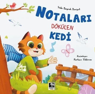 Notaları Dökülen Kedi – Seda Bayrak Durgut – Çınaraltı Yayınları kitap kapağı