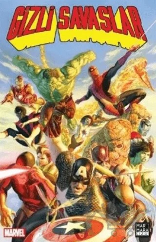 Gizli Savaşlar Cilt: 1 – Jim Shooter – Marmara Çizgi kitap kapağı