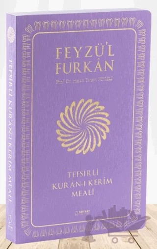 Feyzü'l Furkan Tefsirli Kur'an-ı Kerim Meali (Sempatik Cep Boy - İnce Cilt) Lila – Hasan Tahsin Feyizli – Server Yayınları kitap kapağı